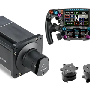 Bundle - Simucube 2 Pro R2 Wheelbase and Rexing Carbon Fiber Formula Mayaris 2 Steering Wheel for PC