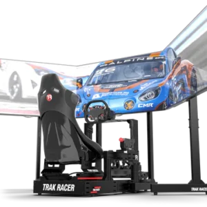 Freestanding Triple (3) Monitor Stand with Extra Leg Supports