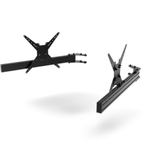 980mm/38.58" Triple Monitor Add-on Arms with VESA Mounts