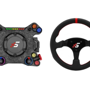 Simagic NEO X Hub with Leather Steering Wheel