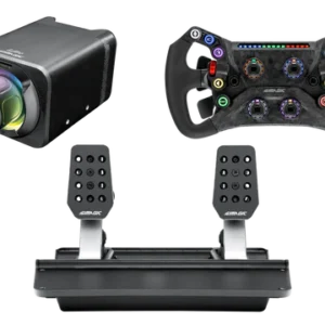 Simagic GT NEO Hub with Alpha EVO Sport 9nm Wheel Base & P500-2 Dual-Sensor 2-Pedal Set