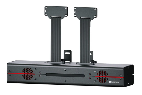 Qubic System QS-BT1 Direct Drive Seat Belt Tensioner with Optional Trak Racer Seat Harness