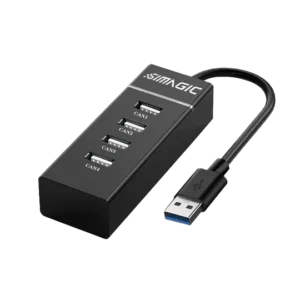 Simagic P-E114 WheelBase CAN Extender Hub – 4-Device CAN-Bus Expansion