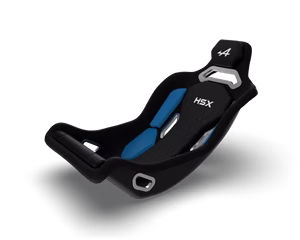 HSX Hybrid Formula Pro Racing Seat - BWT Alpine Formula One™ Team Edition