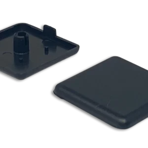 40 X 40mm Plastic Extrusion End Cap - Pack of 2