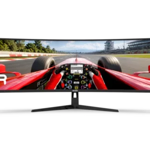 49" Curved Super Ultrawide Gaming Monitor — 165Hz, 5120×1440 DQHD