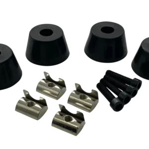 4-Piece Rubber Feet Floor Protectors Set