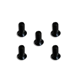 M8 x 20mm Hardened Flat Hex Screws - Pack of 5