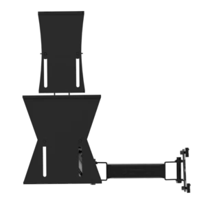 Tablet & Button Box Holder V2 — Universal Swivel Mount for Sim Racing & Flight Sim Rigs