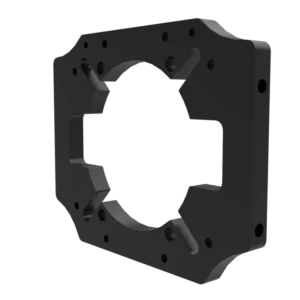 TR-One Direct-Fit Front Wheel Mount for MOZA R9–R25 Ultra Wheelbases — Requires TR-One Base Kit (TR80-NWMA4)