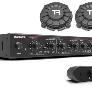 Trak Racer 4CH 40W Low-Frequency Class-D Amplifier with 2 Bass Shakers