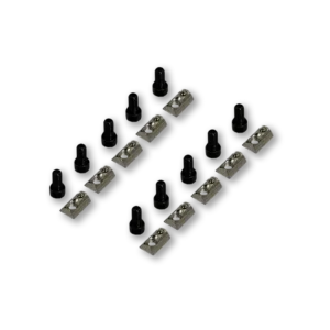 Hex Bolt and Ball-bearing Nut for 8mm T-Slot - Set of 10 or 20
