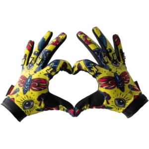 Trak Racer Multi-Use Sim Racing Gloves - Yellow